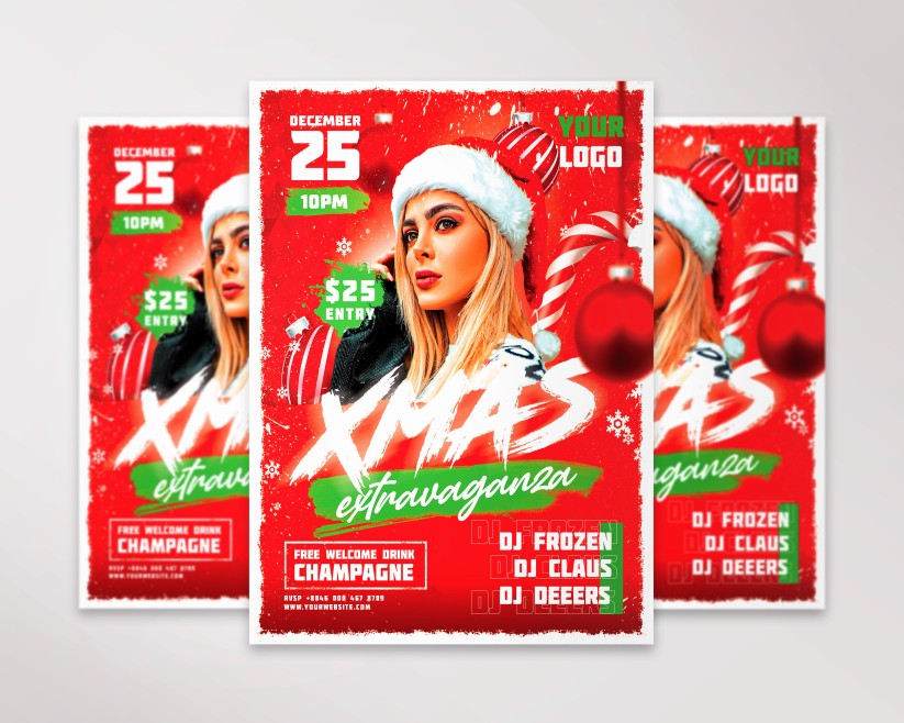 10 Xmas Extravaganza – Premium PSD Flyer Template 10 Xmas Extravaganza – Premium PSD Flyer Template