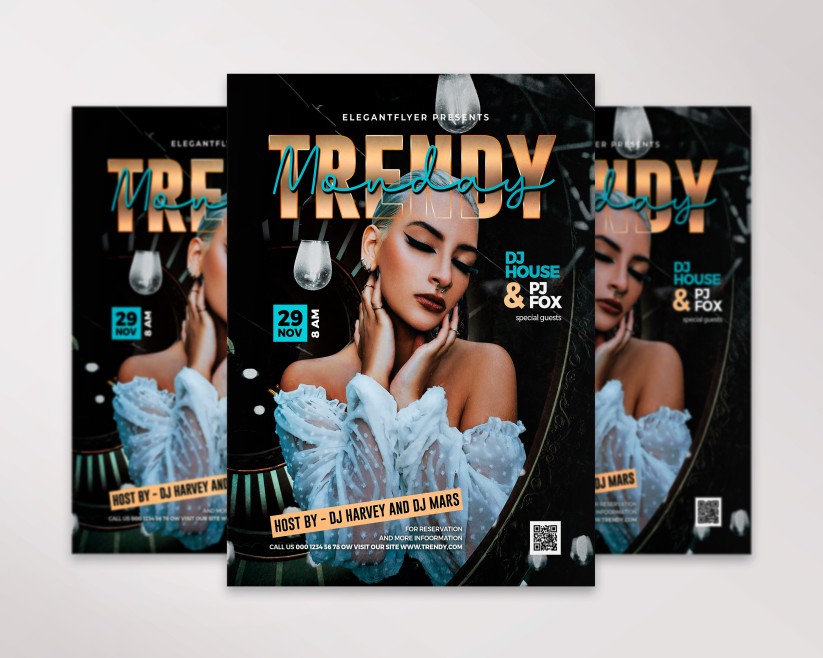 18 TRENDY MONDAY - PREMIUM PSD FLYER TEMPLATE 18 TRENDY MONDAY - PREMIUM PSD FLYER TEMPLATE