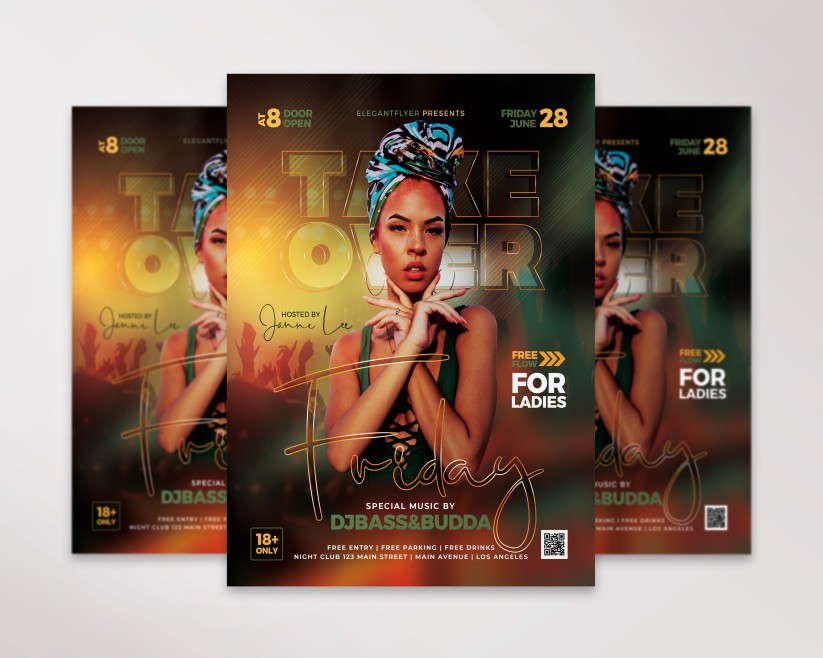 13 NIGHT CLUB - FREE FLYER PSD TEMPLATE 13 NIGHT CLUB - FREE FLYER PSD TEMPLATE