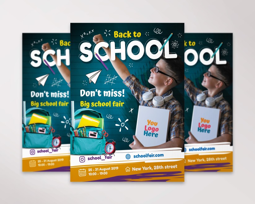 25+ Free Back to School Flyer Templates in PSD with Premium Version ...