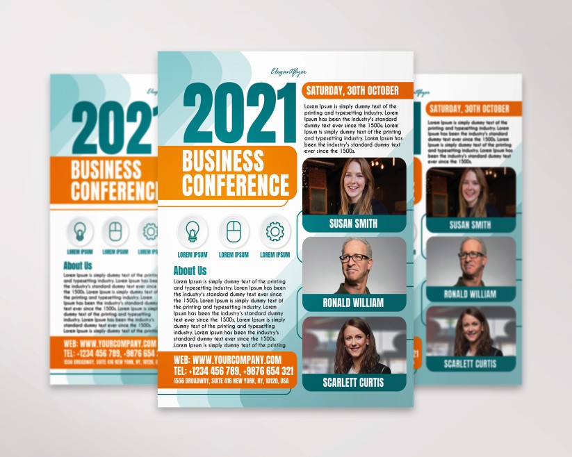 BUSINESS CONFERENCE - PREMIUM PSD FLYER TEMPLATE BUSINESS CONFERENCE - PREMIUM PSD FLYER TEMPLATE