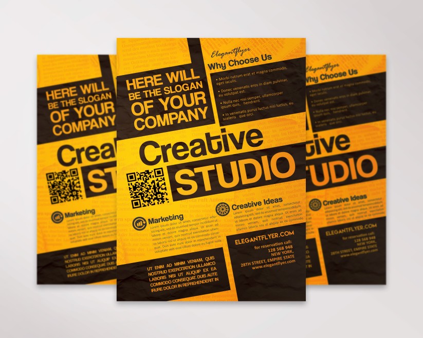 CREATIVE STUDIO - FLYER PSD TEMPLATE CREATIVE STUDIO - FLYER PSD TEMPLATE