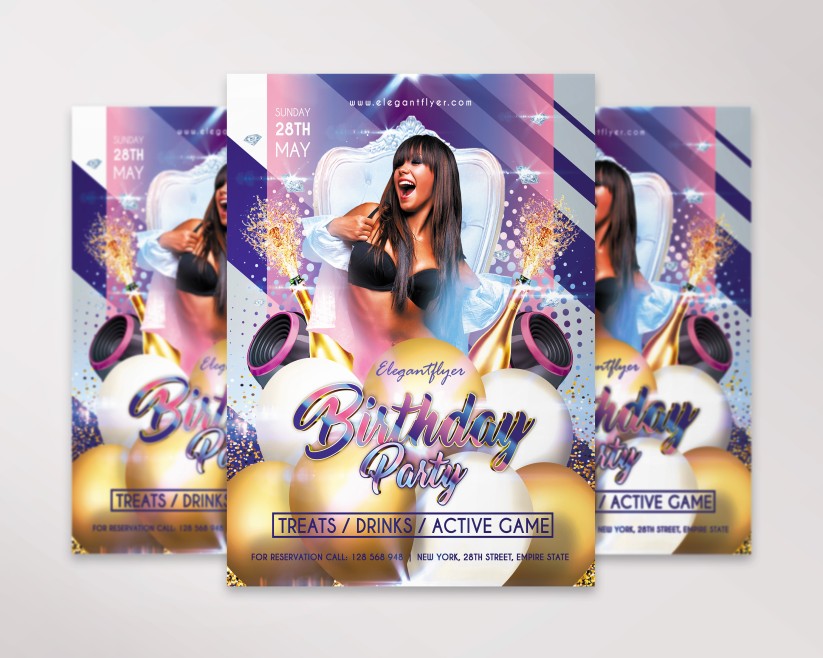 28 BIRTHDAY PARTY FLYER TEMPLATE 28 BIRTHDAY PARTY FLYER TEMPLATE