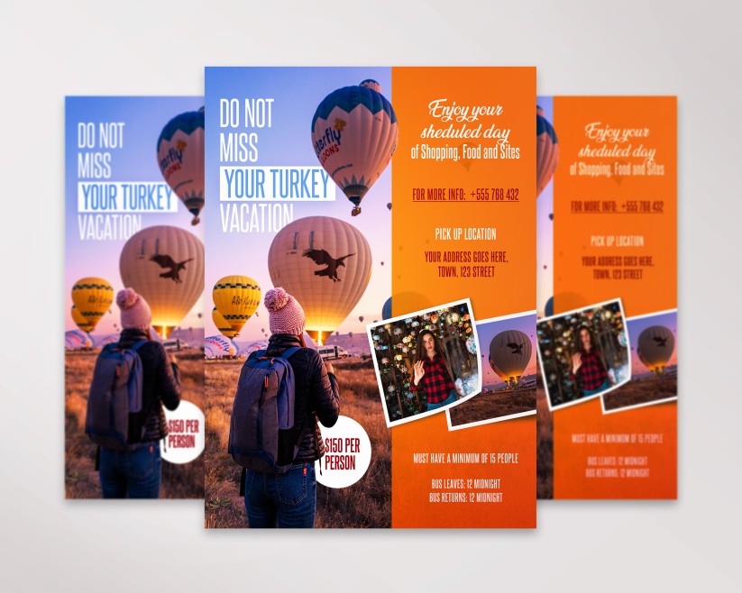 Travel – Premium PSD Flyer Template 6 Travel – Premium PSD Flyer Template 6