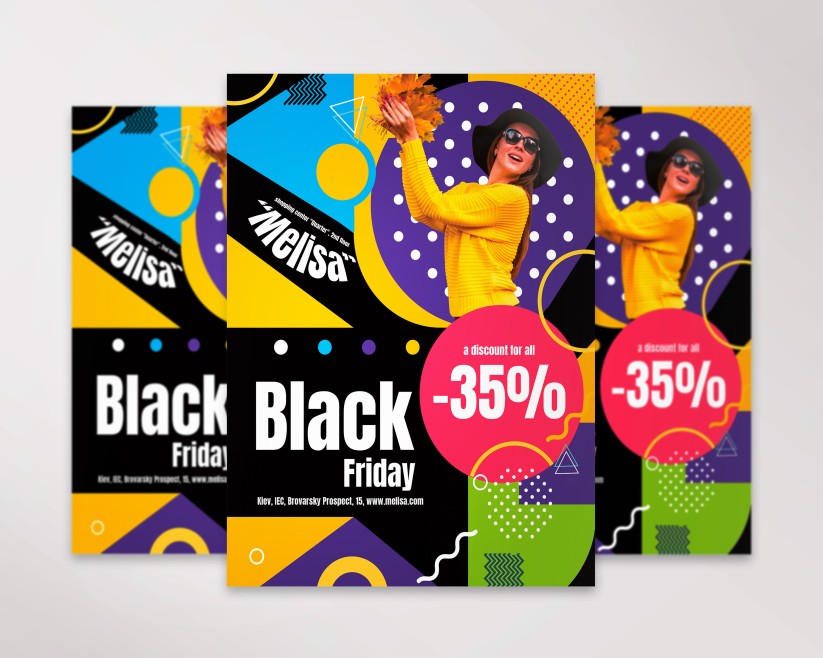 Black Friday – Premium PSD Flyer Template 033 Black Friday – Premium PSD Flyer Template 033