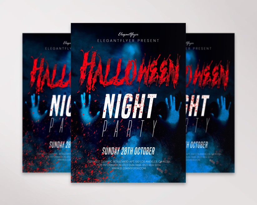Halloween – Premium PSD Flyer Template 029 Halloween – Premium PSD Flyer Template 029
