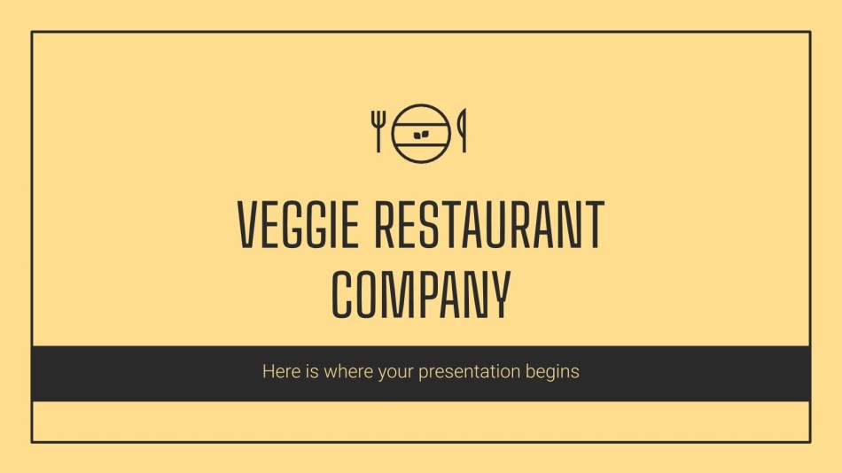 Veggie Restaurant Company Profile Presentation Veggie Restaurant Company Profile Presentation