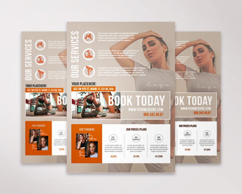 21 Gym – Premium PSD Flyer Template 21 Gym – Premium PSD Flyer Template