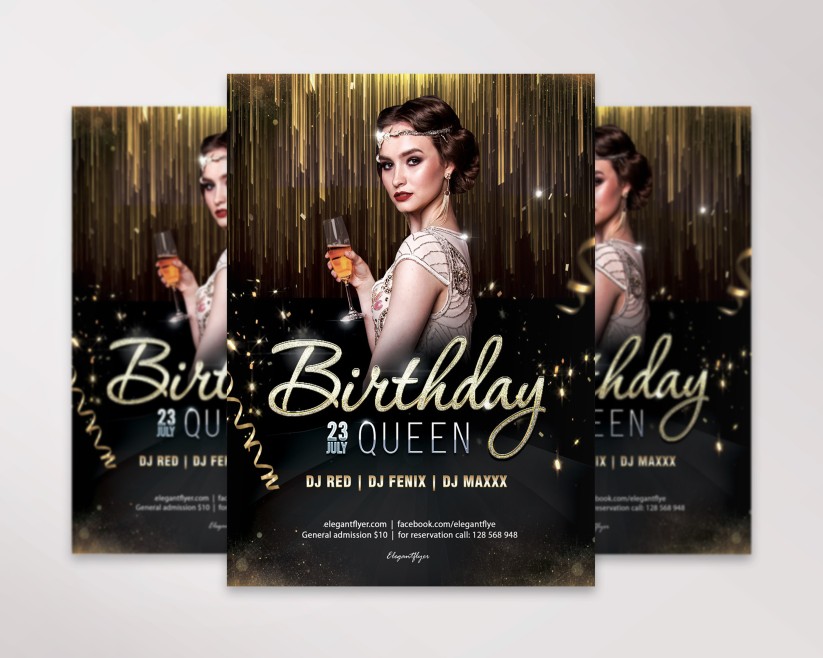 BIRTHDAY PARTY - FLYER PSD TEMPLATE 026 BIRTHDAY PARTY - FLYER PSD TEMPLATE 026
