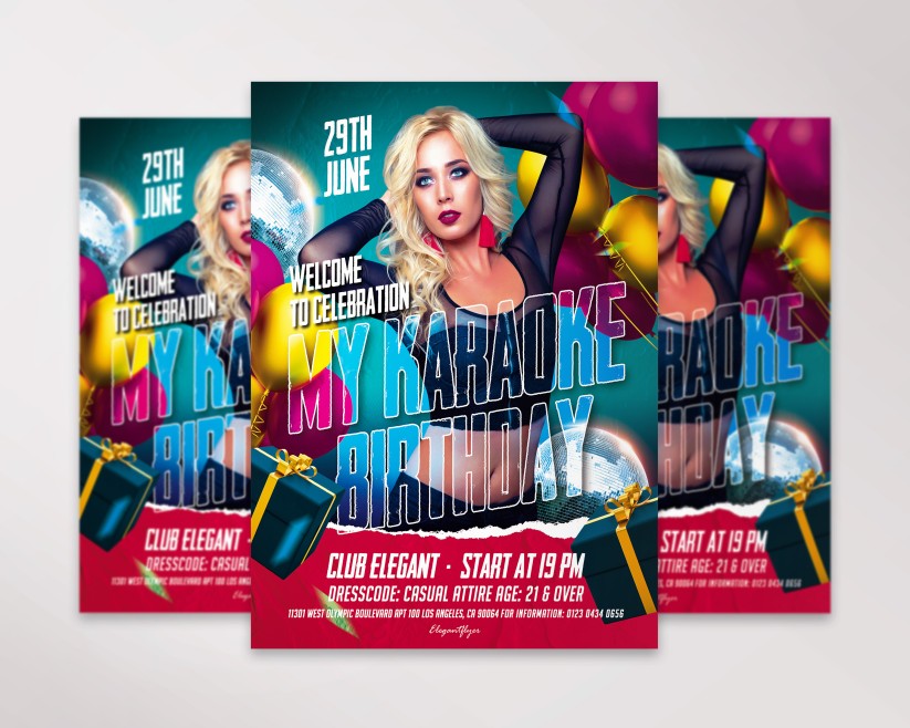 PREMIUM MY KARAOKE BIRTHDAY INVITATION PSD TEMPLATE 33 PREMIUM MY KARAOKE BIRTHDAY INVITATION PSD TEMPLATE 33