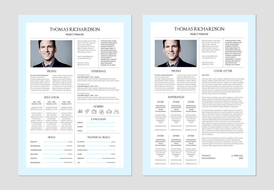 Free Printable Resume Template in PSD 10 Free Printable Resume Template in PSD 10