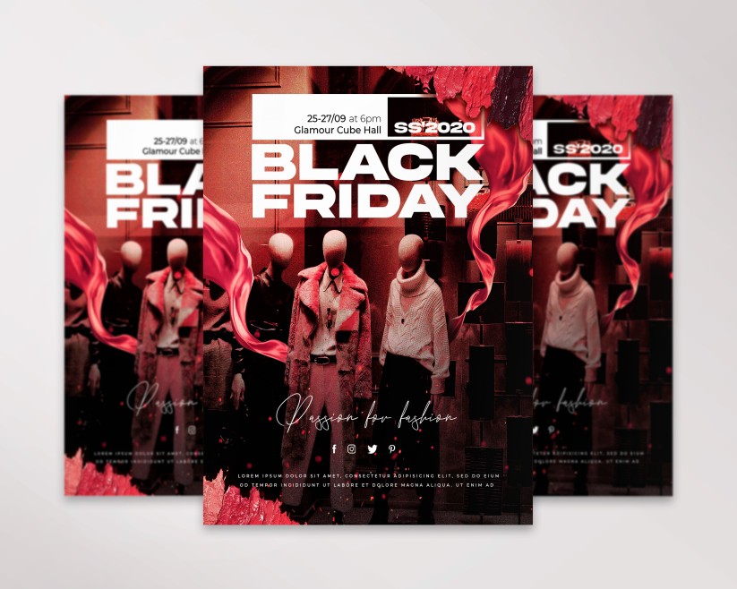 11 Black Friday – Premium PSD Flyer Template 11 Black Friday – Premium PSD Flyer Template