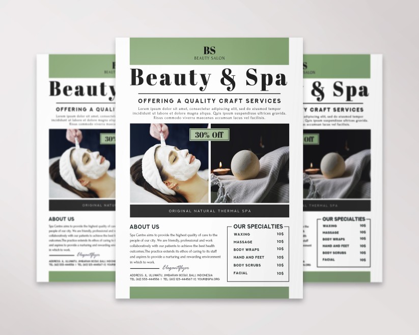 Beauty and Spa – Premium PSD Flyer Template 17 Beauty and Spa – Premium PSD Flyer Template 17