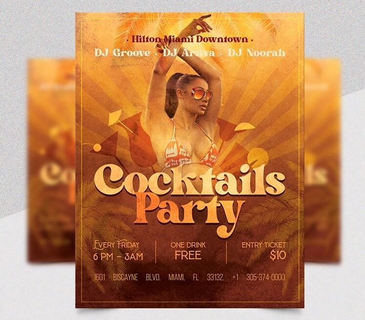50+ Free Party Flyer Templates in PSD + Premium Version! | by ElegantFlyer
