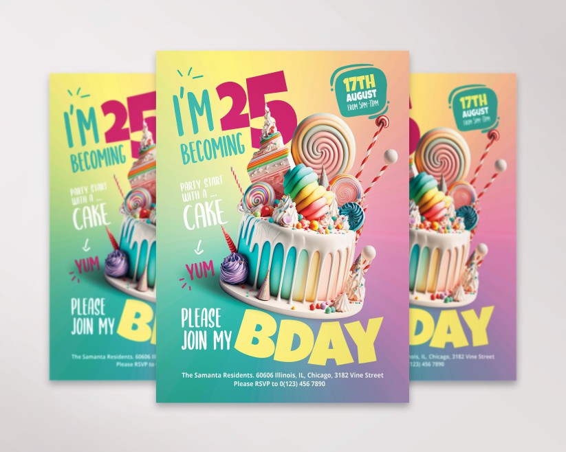 PREMIUM BIRTHDAY PARTY INVITATION PSD TEMPLATE 21 PREMIUM BIRTHDAY PARTY INVITATION PSD TEMPLATE 21