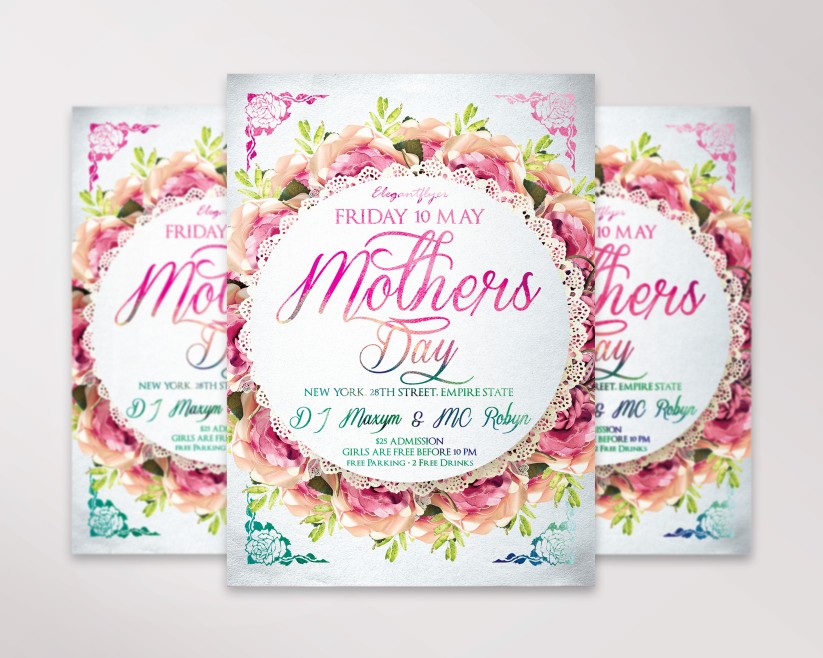18 Mother’s Day – Flyer PSD Template 18 Mother’s Day – Flyer PSD Template