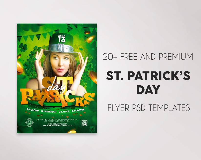 18+ Free St. Patrick’s Day Party Flyer Templates in PSD (+Premium)