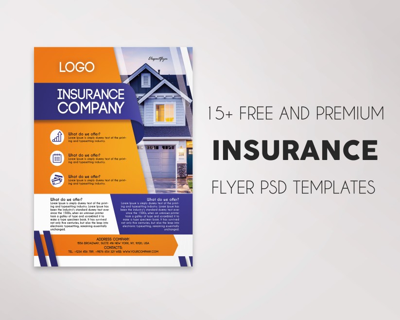 15+ Free Templates in PSD for Insurance Agency Promotion and Premium Version!