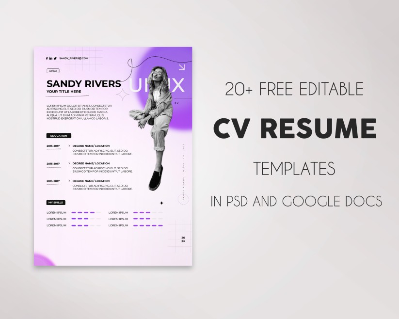Best Free Downloadable CV and Resume Templates