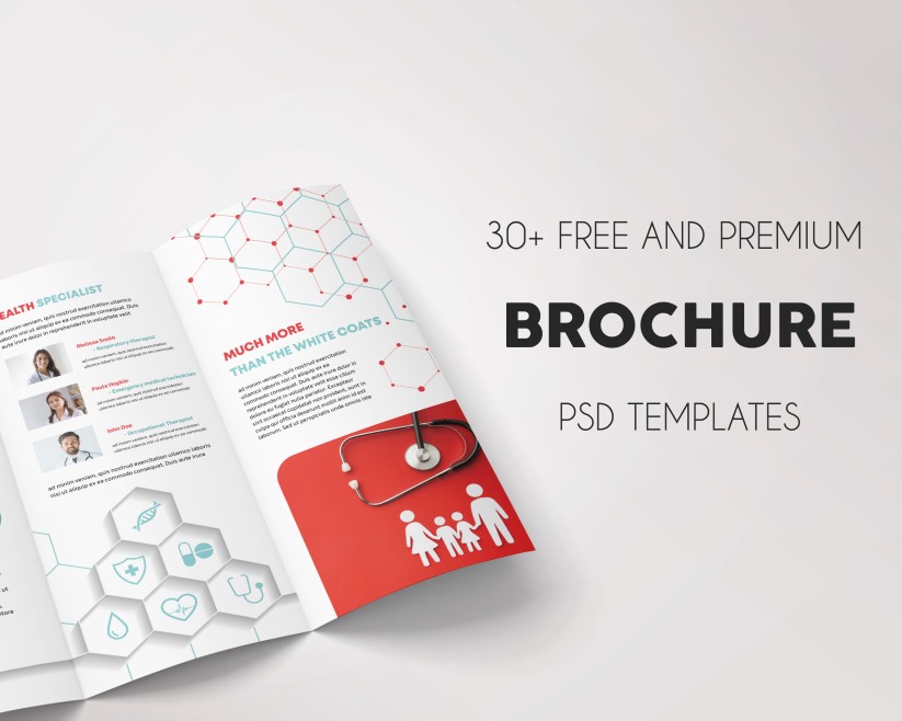 travel brochure template tri fold