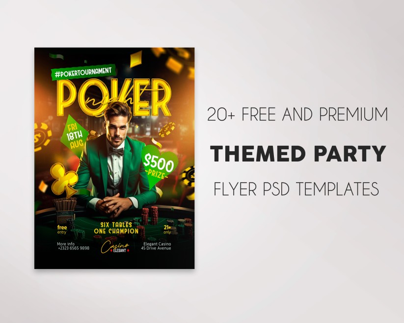 Best Themed Party Flyer Templates