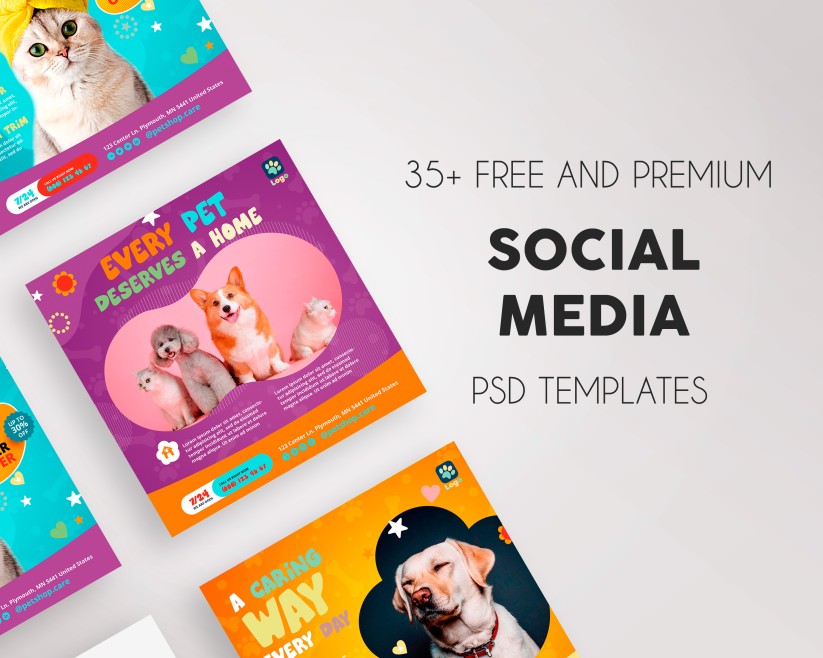 35+ Free Social Media Templates for Effective Social Media Advertising