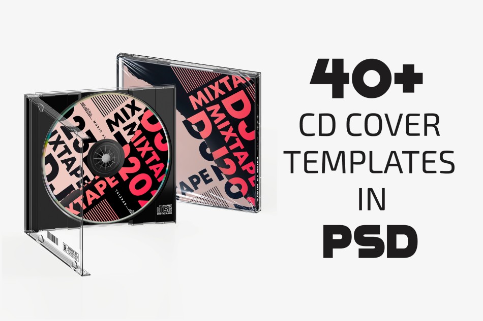 40 Free CD Covers in PSD