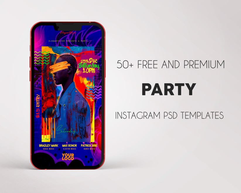 50+ Party Instagram Templates