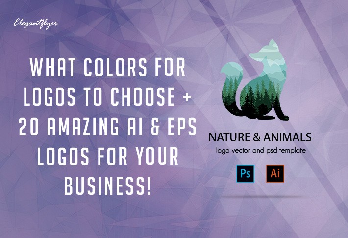 What Colors for Logos to Choose + 20 Amazing AI & EPS Logos for Your Business!