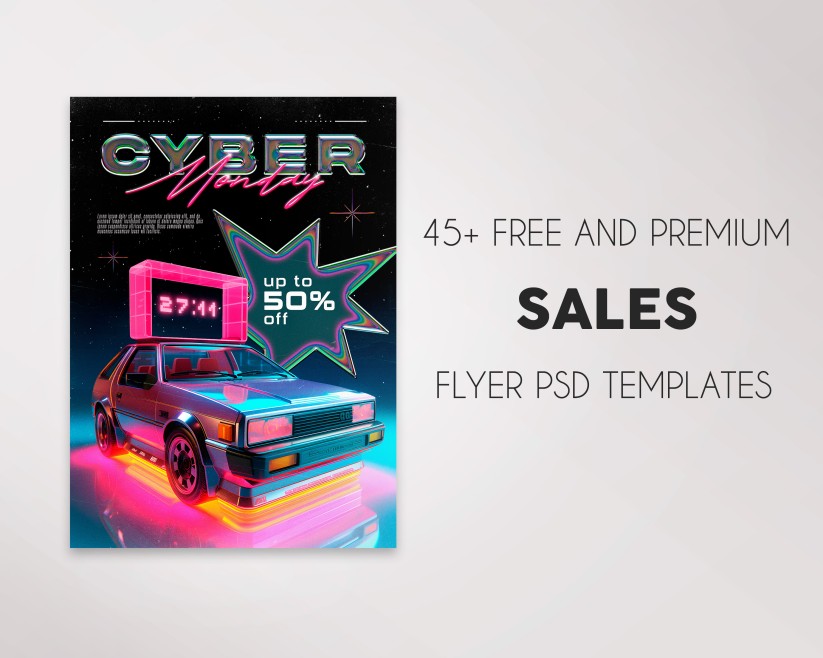 45+ Free Sales Flyer Templates in PSD + Premium Version!