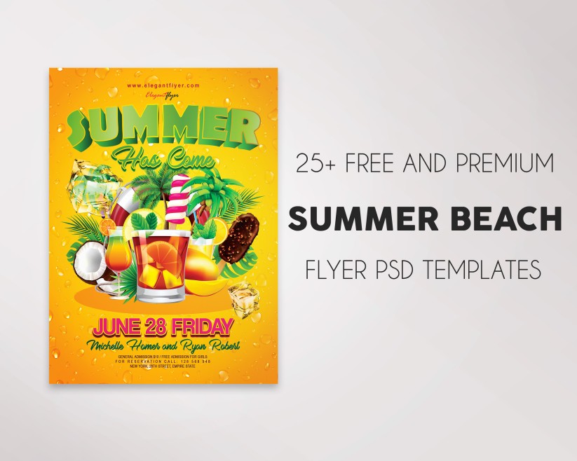 26+ Free Beach and Sea Flyer PSD Templates + Premium Version