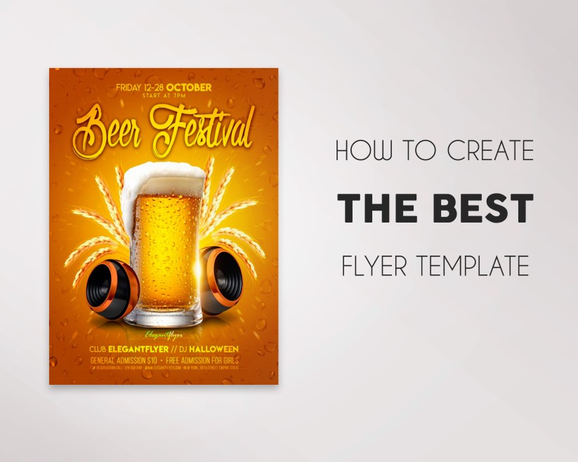 How to create the best flyer template!
