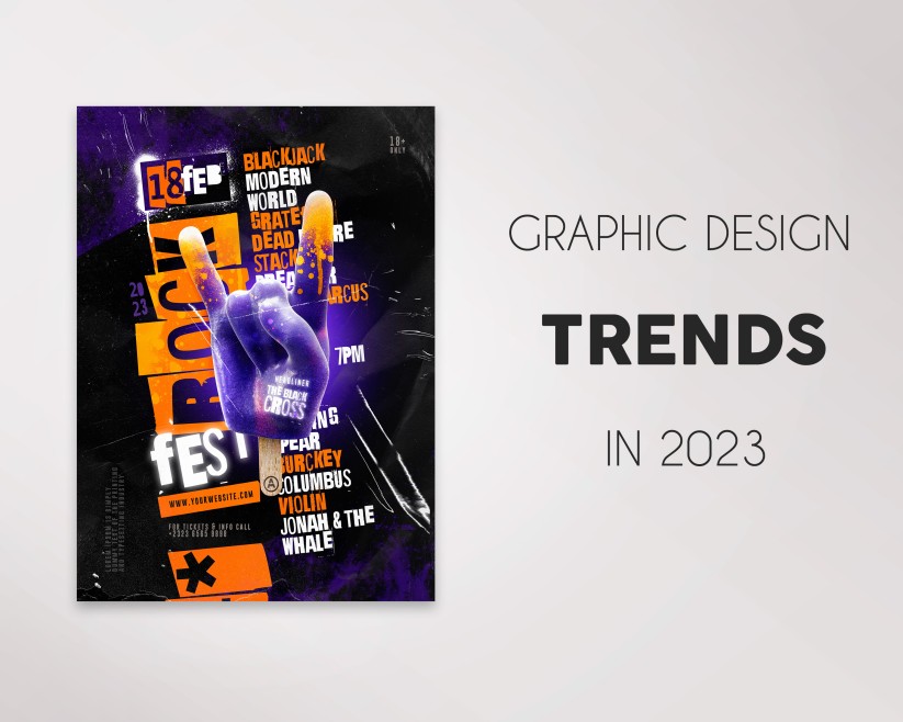 Top 5 Graphic Design Trends + Best Examples for Inspiration