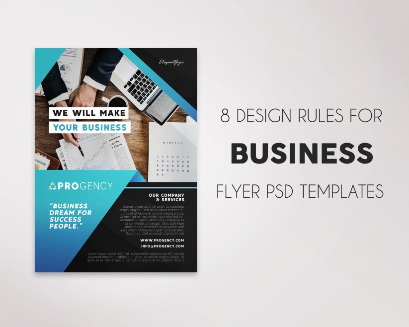 8 Design Rules to Follow in Creating Business Flyer Design.