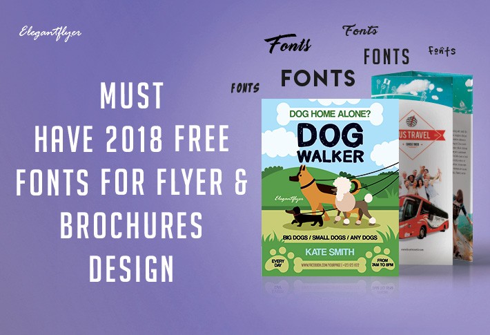 How to Find the Right Font + 20 Free Fonts for Flyers & Brochures