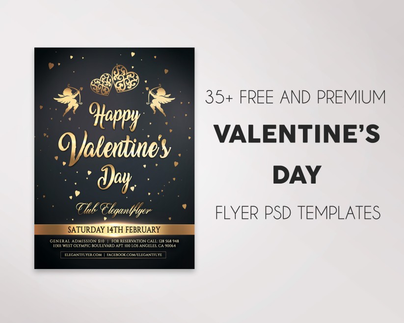 35+ Free Valentines Day Flyers Templates in PSD + Premium Version!