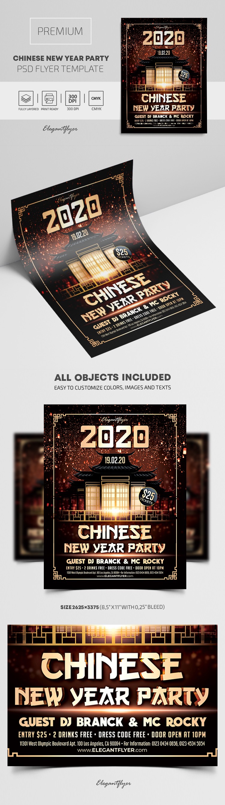 2020 Chinese New Year Party by ElegantFlyer