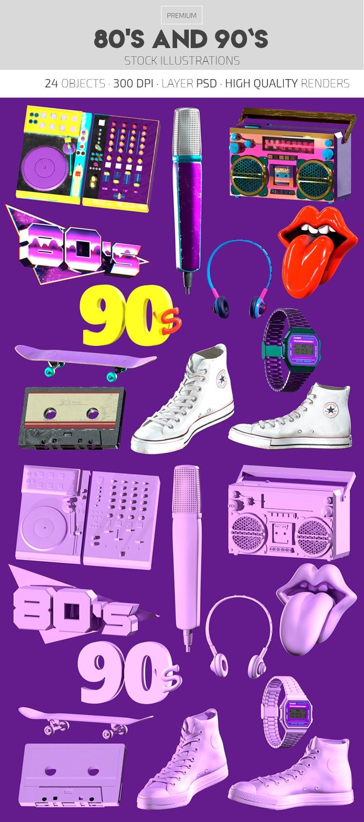 80s and 90s by ElegantFlyer