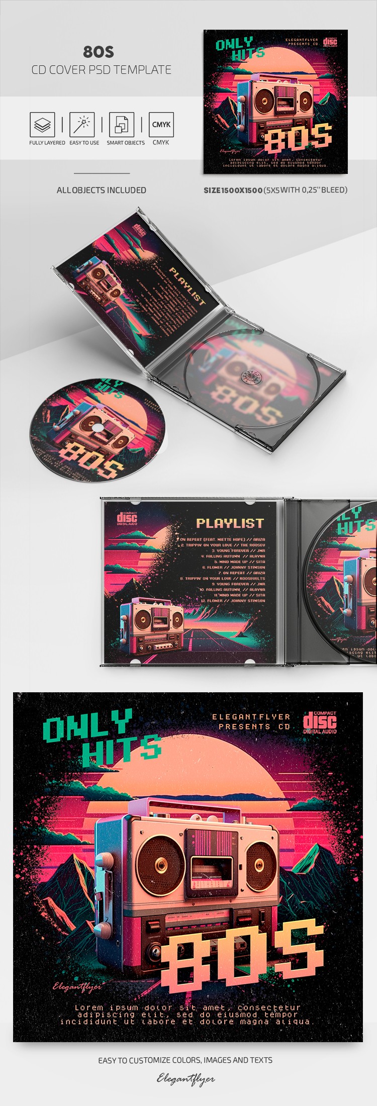 80s Album by ElegantFlyer