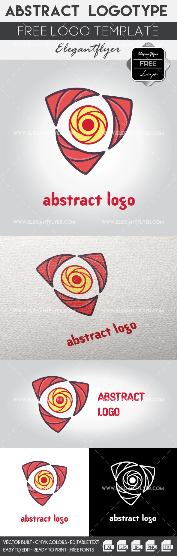 Abstract logo by ElegantFlyer