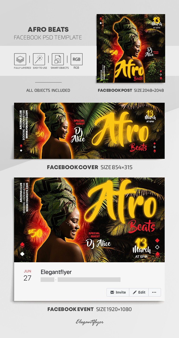 Afro Beats by ElegantFlyer