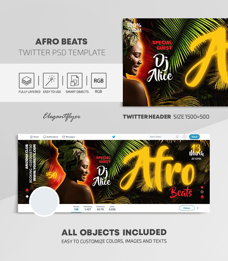 Afro Beats - Afro Bicie by ElegantFlyer