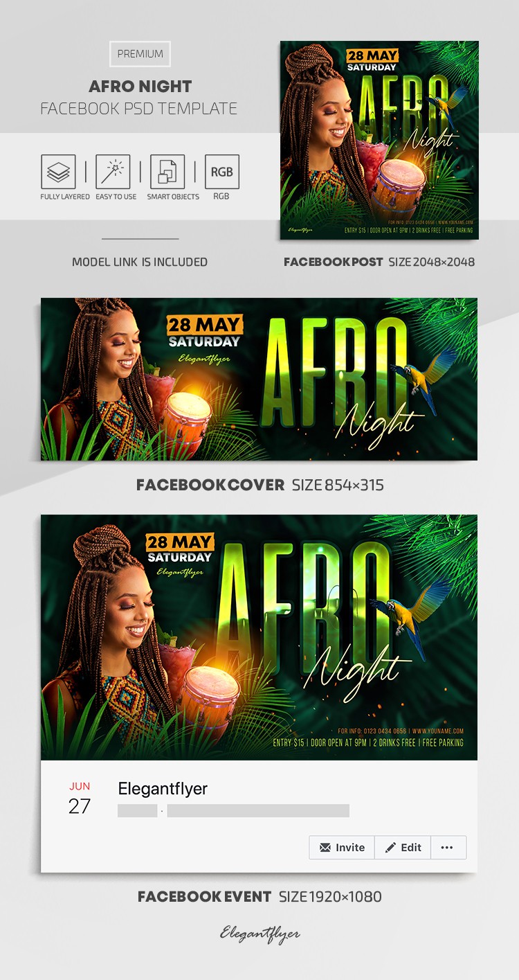 Afro Night by ElegantFlyer