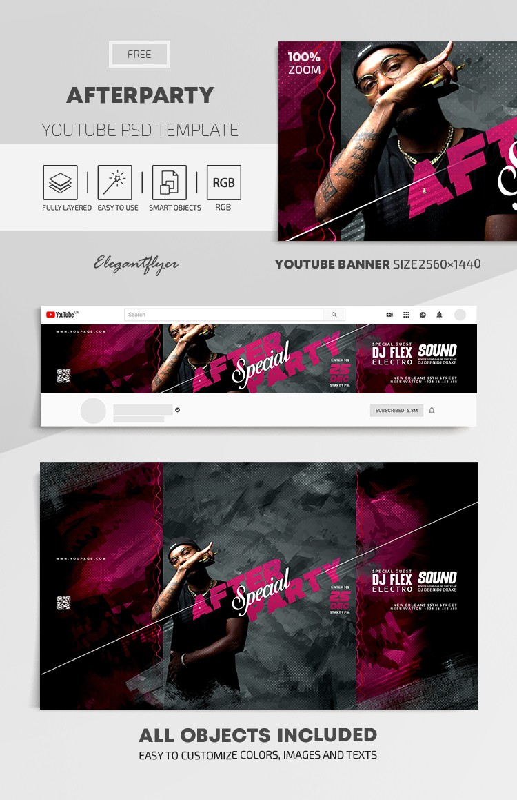 Afterparty Youtube by ElegantFlyer