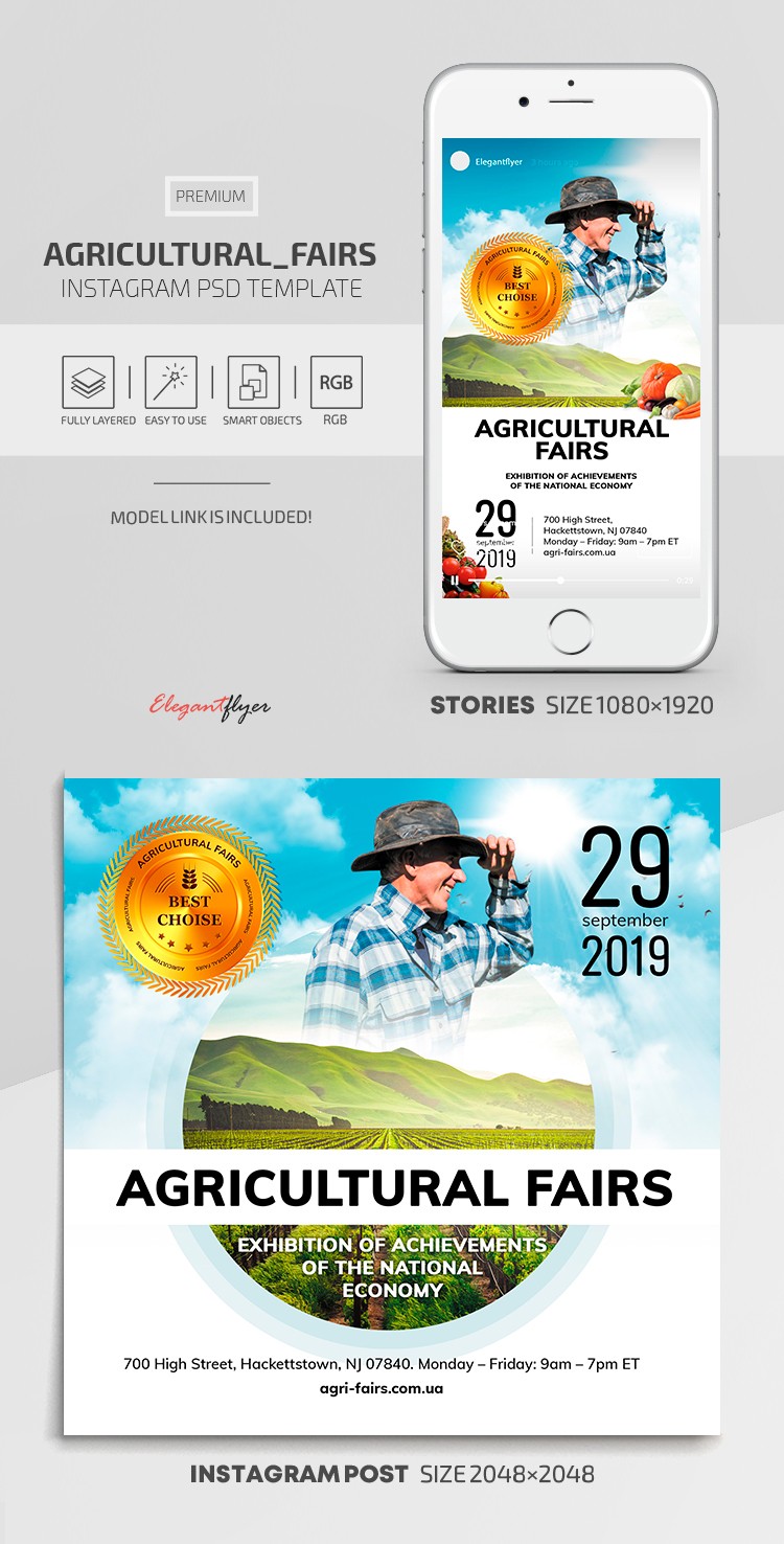 Agricultural Fairs Instagram by ElegantFlyer