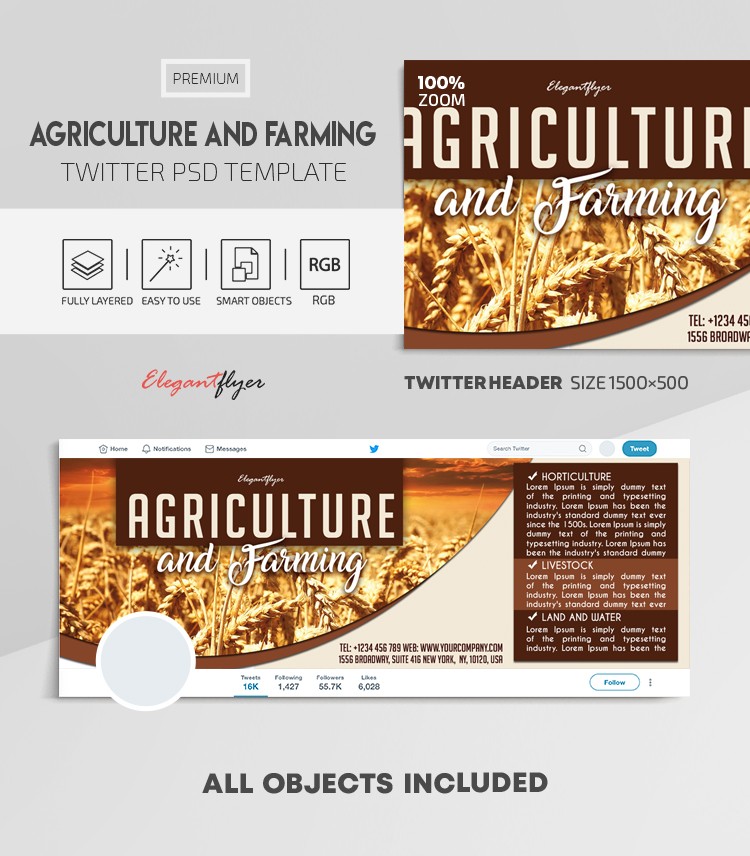 Agriculture and Farming by ElegantFlyer
