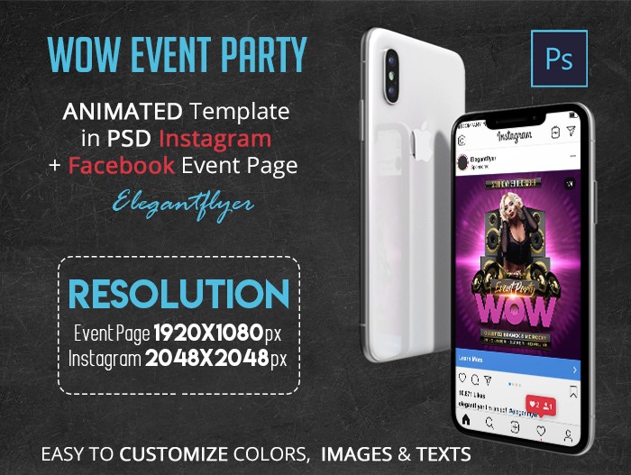 WOW Event Party by ElegantFlyer