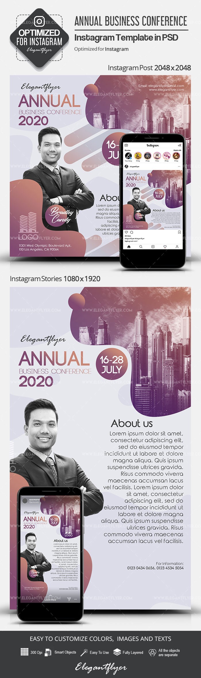 Annual Business Conference by ElegantFlyer