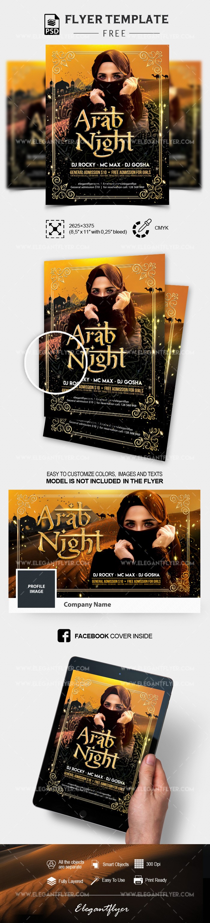 Arab Night Party by ElegantFlyer