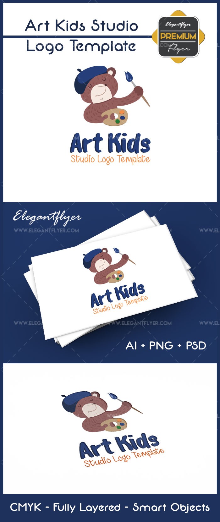 Estudio de Arte para Niños by ElegantFlyer